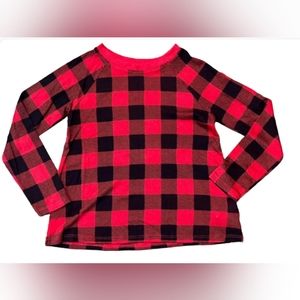BOGO! Red plaid tee